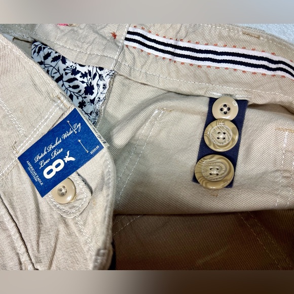 NWT AE Patch Pocket Wide Leg Pants 8 - Picture 9 of 11